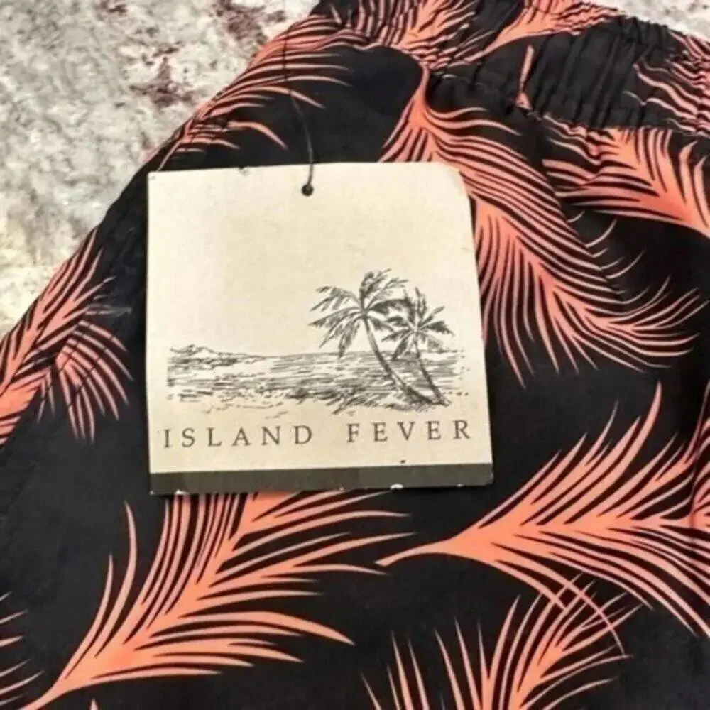 Island Fever Swim Trunks - Size Large NWT